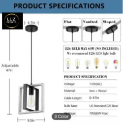 🦋Lámpara colgante