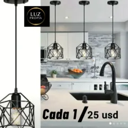 🦋Lámpara de rejilla colgante