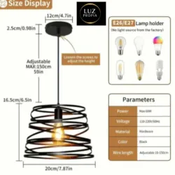 🦋Lámpara de techo