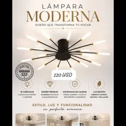 Lámpara moderna