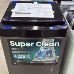 🔴Lavadora automática Hisense 10.5kg