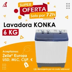 Lavadora Konka Semi Automática 6 kg