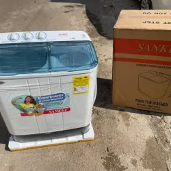 ⚪Lavadora Semiautomática 7KG Sankey