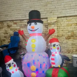 🛍️Muñeco Inflable de Nieve