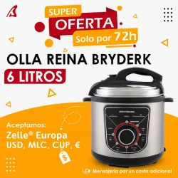 Olla Reina de 6 L Bryderk