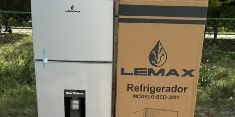 🟢Refrigeradores LEMAX DE 10.5 PIES  Con Dispensador