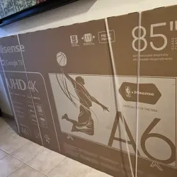 Smart TV Hisense 85 pulgadas Class A6 Series LED 4K UHD Google