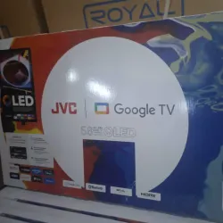 ⚪Smart TV JVC 58 pulgadas QLED