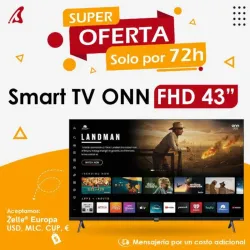 Smart TV ONN Vizio 43 pulgadas HD