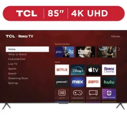 Smart TV Roku TCL 85 pulgadas Ultra HD 4K