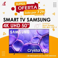 Smart TV Samsung 50 pulgadas 4K Serie 7 ²⁰²⁵
