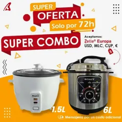 Super Combo olla arrocera + olla reina