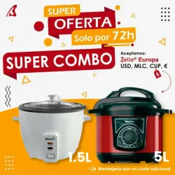 ‼️SÚPER COMBO Olla Reina Gewell - Olla arrocera Wealco