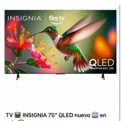 🔴Tv Insignia QLED 75 pulgadas