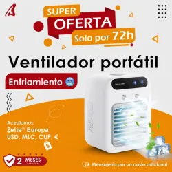 Ventilador portátil de enfriamiento