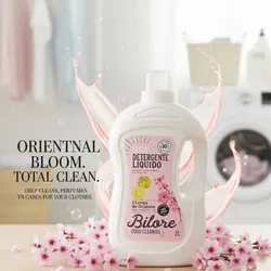 Detergente líquido lavado 