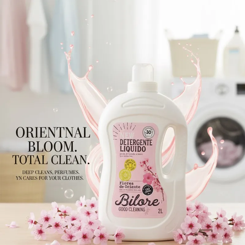 Detergente líquido lavado 