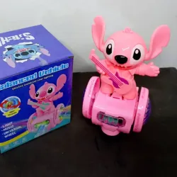 🌸Angel Stitch sobre patineta 🚀