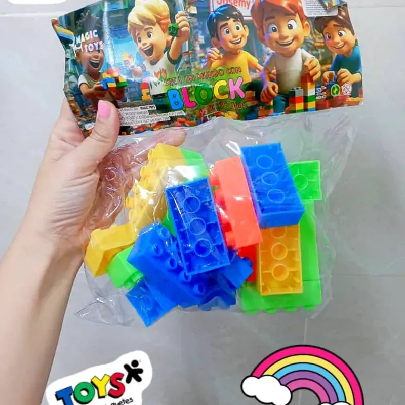 BLOQUES LEGOS PARA ARMAR(34 piezas)