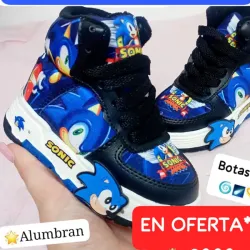 BOTAS SONIC 🌟Alumbran