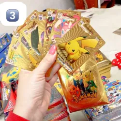 Cartas de POKÉMON IMPORTADAS DORADAS PVC