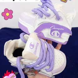 CHAMPION LILA Y BLANCO 🎀💜