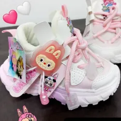 🩷 CORTE BAJO LABUBU ROSA🌈