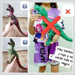 Dinosaurio grande engomado con sonido