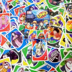 JUEGO CARTAS UNO CLÁSICA TEMÁTICA ANIME