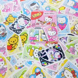JUEGO CARTAS UNO CLÁSICA TEMÁTICA HELLO KITTY