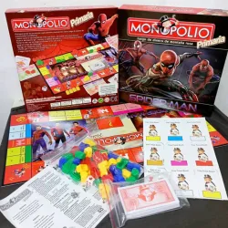 JUEGO MONOPOLY JUNIOR IMPORTADO TEMÁTICA SPIDERMAN🕸️🕷️
