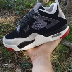 Retro 4 negro y rojo