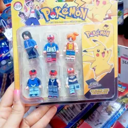 ✓ *SET  6 PERSONAJES CON ACCESORIOS POKEMON