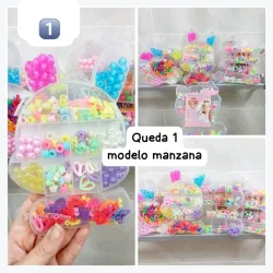 SET PARA HACER PULSERAS EN CAJITA PLÁSTICA