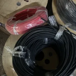 Cable 10 Awg 6mm² PV (Fotovoltaico)🔴⚫