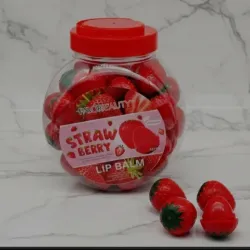 Bálsamos en forma de fresa