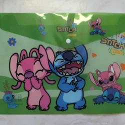 Carpetas para documentos temática de Stitch