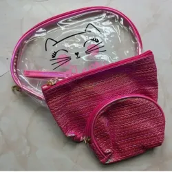 Cosmetiqueras de 3 piezas