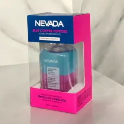 Esencia facial bifásica Péptidos de Cobre Azul