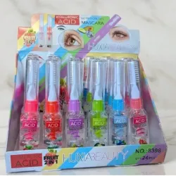 Gel transparente para cejas y pestañas con ácido hialurónico