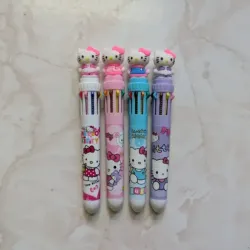 Lapiceros de 10 colores (Hello Kitty)