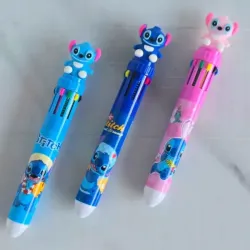 Lapiceros de 10 colores (Stitch)