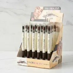 Lápiz de ceja 2 en 1