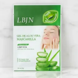 Mascarillas peel - off de aloe vera