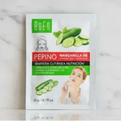 Mascarillas peel - off de pepino