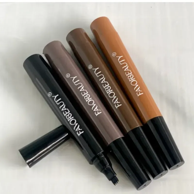 Plumón de cejas efecto microblanding