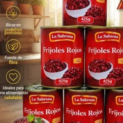 Lata Frijoles colorados