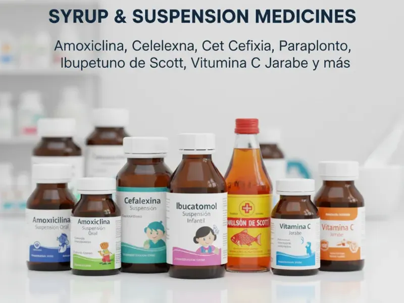 MEDICAMENTOS EN SUSPENSION 