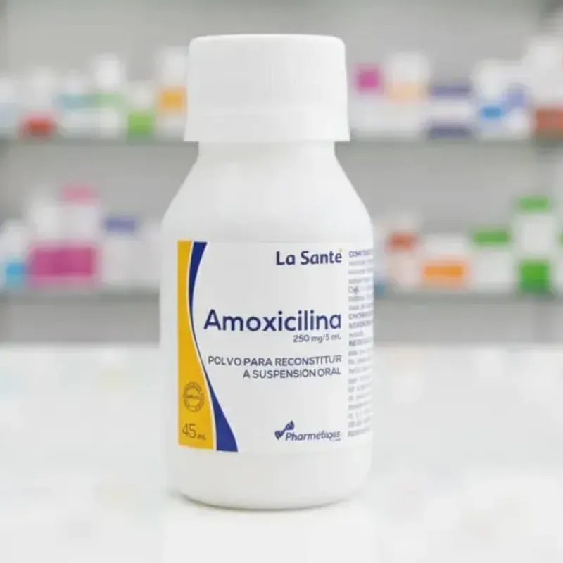 Amoxicilina suspension 