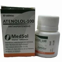 Atenolol (pomo 100mg, 30 t )